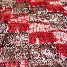 Пайетка с бахромой